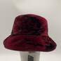 NWT Adidas Womens IVP RVS HI2090 Red Black Faux Fur Reversible Bucket Hat Sz M/L image number 2