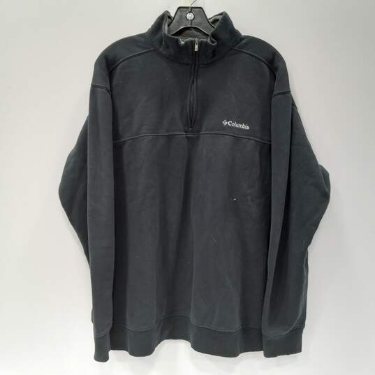 Black Columbia Pullover Jacket (Size XL) image number 1