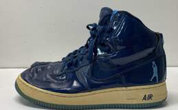 Nike 307722-441 Air Force 1 Sheed Blue Mid Sneakers Men's Size 10.5