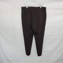 Liverpool Los Angeles Brown Kelsey Tapered Trouser Pant WM Size 12/31 NWT alternative image