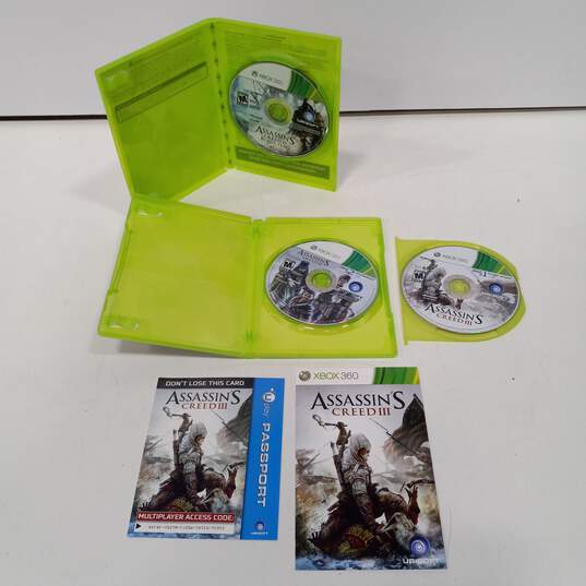 5pc. Bundle of Assorted Xbox 360 Assassin's Creed Games image number 5