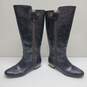 Isola Melino Knee High Leather Riding Boots Black Size 8M image number 4
