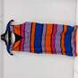Women's Multi-Color Striped Tank Dress Sz 8 NWT image number 5