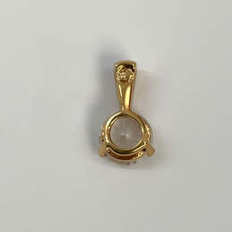 Designer Swarovski Gold-Tone Crystalcut Stone Classic Necklace Pendant alternative image