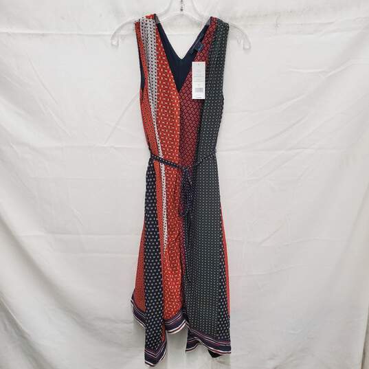 NWT French Connection WM's Caprice Cinnamon Handkerchief Maxi Dress Size SM image number 1