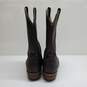 Chippewa Men’s Sz 10D Western Cowboy Pull On Boots Brown Leather image number 4