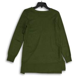 Devotion By Cyrus Womens Green Knitted Round Neck Pullover Sweater Size XS alternative image