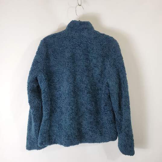 Pendleton Men's Blue Sherpa Plaid Sweater Sz S image number 2