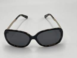 Womens Black Tortoise Frame Hello Sunshine Square Sunglasses J-0541763-G