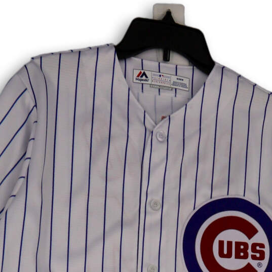 Chicago Cubs Anthony Rizzo Jersey Youth Large White Boys MLB Baseball Ladies