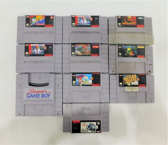 20ct SNES Super Nintendo Game Lot image number 3