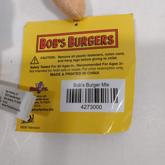 Bundle of 2 Bob's Burger's Plush Dolls New w/ Tag image number 4