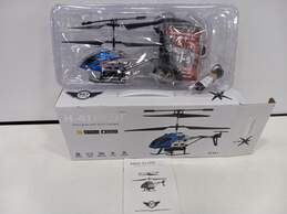 Mini Glow Pro H-41 Pilot Remote Controlled Helicopter Drone In Box