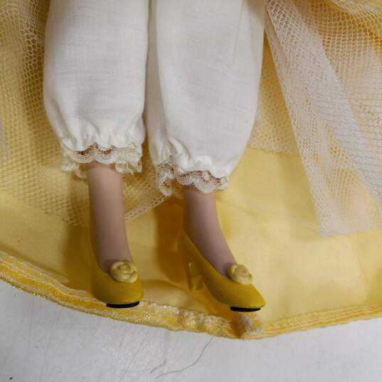 Disney Belle Porcelain Doll w/Dress image number 5