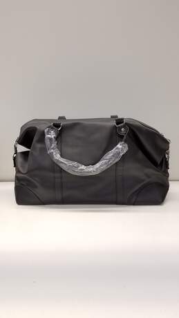 Michel Germain Paris Black Large Weekender Travel Duffle Tote Bag alternative image