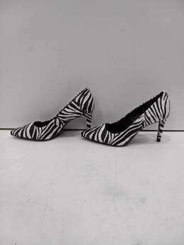 Women's Black & White Zibra Print Michael Kors PV21B Shoes Size 7 1/2 alternative image