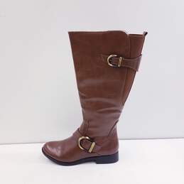 LifeStride Rosaria Knee High Riding Boots Brown 8.5