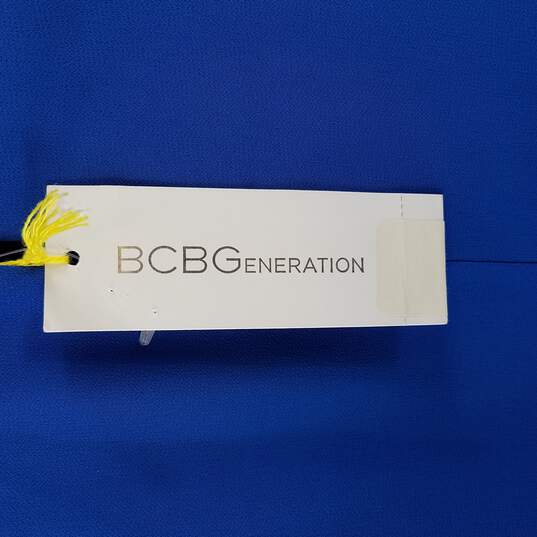 BCBGeneration Women Blue Sleeveless Dress M NWT image number 3
