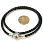 Designer Pandora S925 ALE Sterling Silver Wrap Bracelet With Dust Bag image number 2