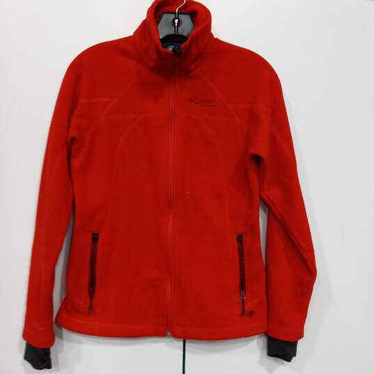 Men’s Columbia Mock Neck Full-Zip Fleece Jacket Sz XS image number 1