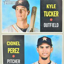 2019 Kyle Tucker Topps Heritage Rookie Stars Houston Astros alternative image
