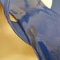 UGG Natassia Platform Leather Wedge Sandals Cobalt Blue Size 9 image number 6