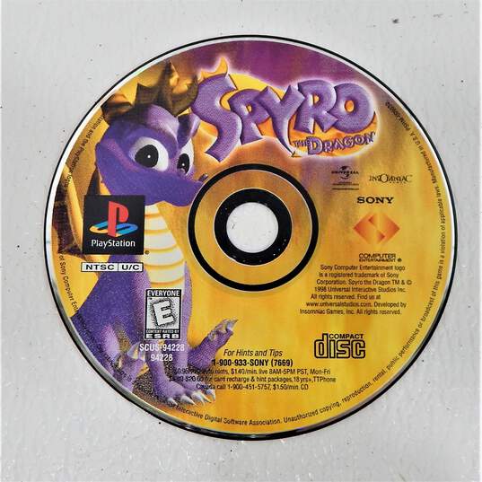 Spyro The Dragon Sony PlayStation CIB image number 2