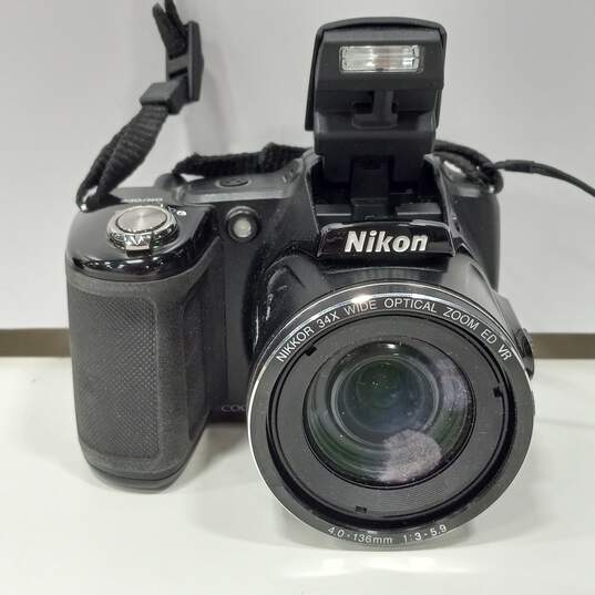 Pair Of Cameras: Nikon Coolpix L830 And Kodak Pixpro AZ252 DSLR Digital Cameras image number 6