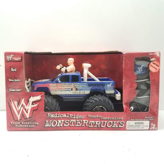 WWF Radical Rides Stone Cold Steve Austin Remote Controlled Monster Truck image number 1
