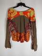Free People Women Floral Print Blouse XS image number 2