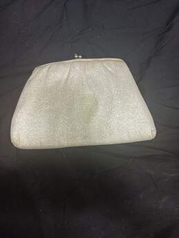 Vintage Sparkly Gold Clutch Purse (Chain Inside Bag)