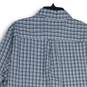 NWT Chaps Mens Gray White Long Sleeve Button-Up Shirt Size L image number 4