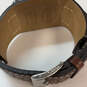 Designer Fossil Silver-Tone Square Dial Adjustable Strap Analog Wristwatch image number 4