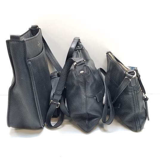 Kate Spade Assorted Bundle Lot Set of 3 Leather Handbags image number 5