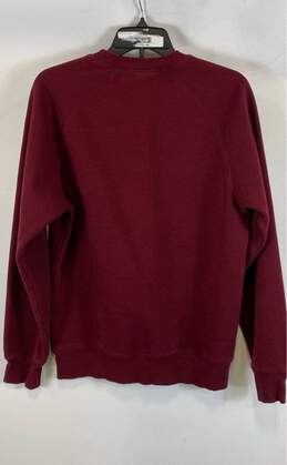 Carhartt Mens Red WIP Chase Long Sleeve Crew Neck Pullover Sweatshirt Size Small alternative image