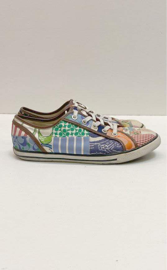 Coach Daphney Patchwork Sneakers Size Women 9.5 image number 1