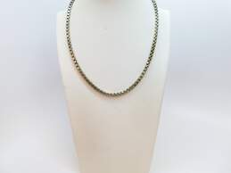 Tiffany & Co. 925 Venetian Link Box Chain Necklace 39.0g