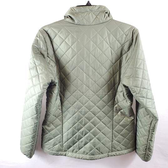 Columbia Women Olive Green Quilted Jacket M image number 2