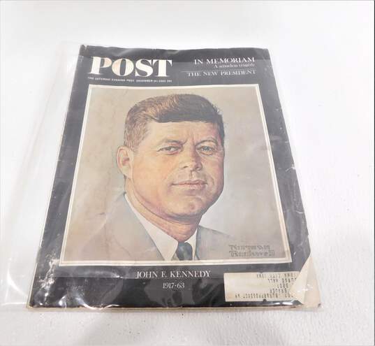 2 Commemorative Magazines Life and Post MLK JR, JFK image number 6