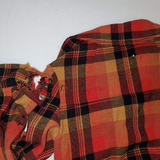 Vintage Pendleton Knockabouts Wool Button Up Flannel No Size image number 4
