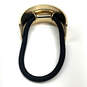 Designer J. Crew Gold-Tone Curved Classic Adjustable Hair Tie Band image number 3