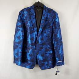 INC International Concepts Men's Blue Floral Sport Coat SZ XL NWT