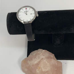 Designer Kate Spade Park Row KSW1269 Silver-Tone Round Analog Wristwatch