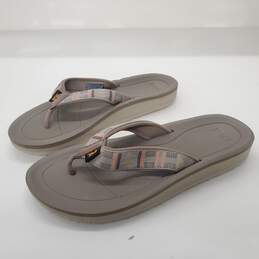 TEVA Flip Premier Flip Flop Sandals in Beach Break Desert Sage Men's Size 9 alternative image