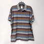 Patagonia Men's Organic Cotton SS Striped Polo Shirt Size XXL image number 1