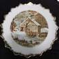 Currier & Ives Decorative Plates Assorted 3pc Lot image number 5