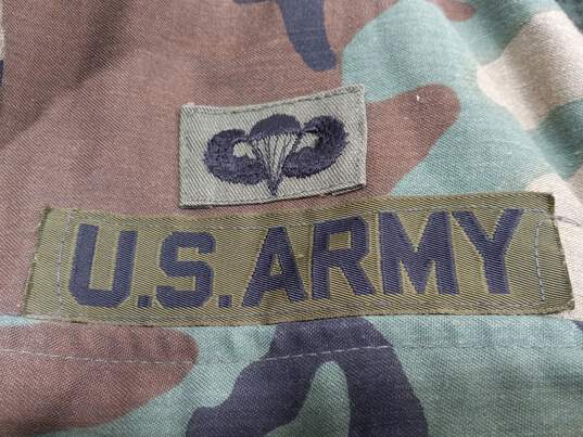 US Military Unisex Camouflage Coat Size Med-Short image number 11