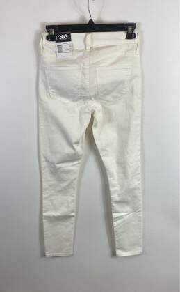 Guess White Jeans - Size X Small alternative image