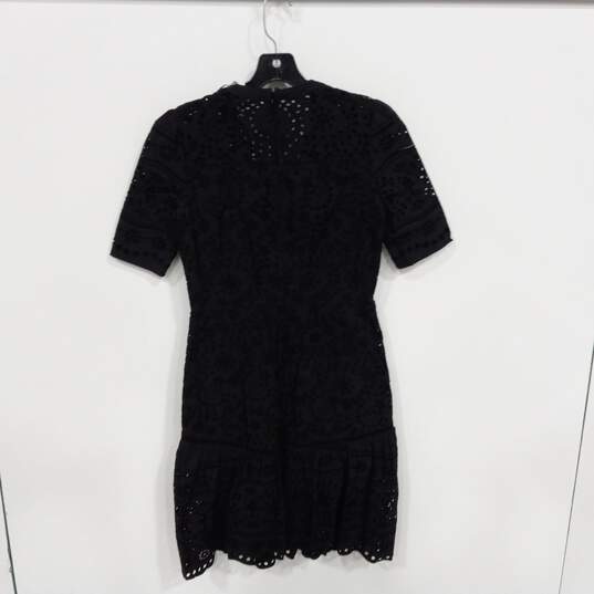 Veronica Beard Black Eve Dress Size 2 NWT image number 2