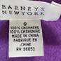 Barneys New York Women Purple Turtleneck Top S image number 4